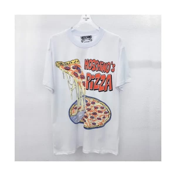 [모스키노]Moschino 2020 Mm/Wm Logo Cotton Short Sleeve… - 1