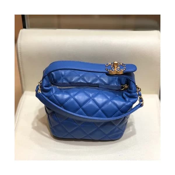 Chanel 2020 Leather Chain Tote Shoulder Cross Bag,… - 1