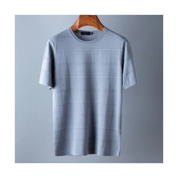 Ermenegildo Zegna 2020 Mens Business Short Sleeved… - 1
