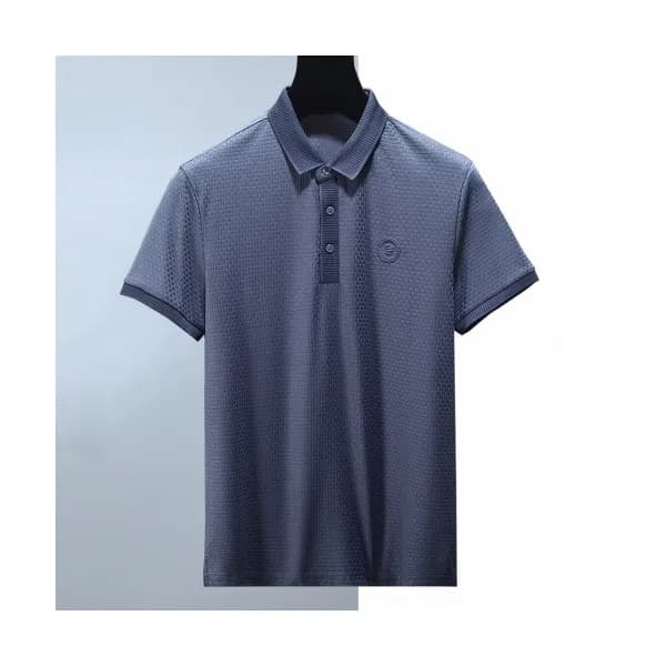 [알마니]Armani 2020 Mens Logo Silket Short Sleeved Ts… - 1