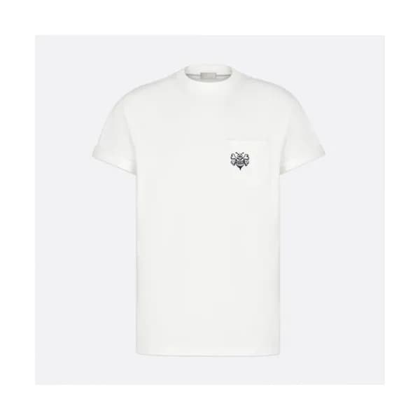 [디올]Dior 2020 Mens Casual Crew-neck Short Sleeved … - 1