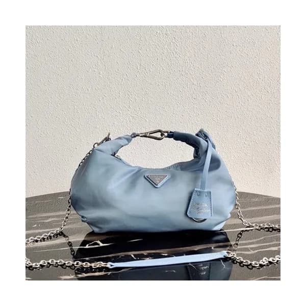 Prada 2020 Nylon Hobo Tote Shoulder Bag,27CM - 프라다… - 1