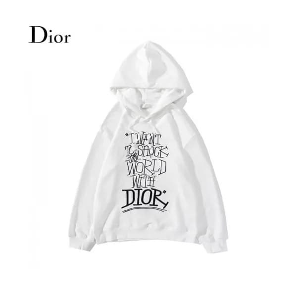 Dior 2020 Mm/Wm Logo Casual Cotton Hoodie - 디올 20… - 1