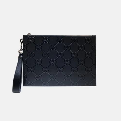 Gucci 2020 Leather Clutch Bag ,30.5CM - 구찌 2020 레더… - 1