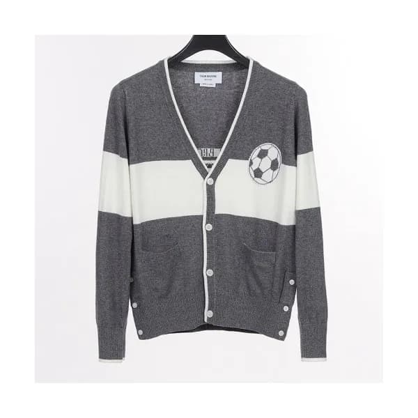 Thom Browne 2020 Womens Strap V-neck Cardigan - 톰브… - 1