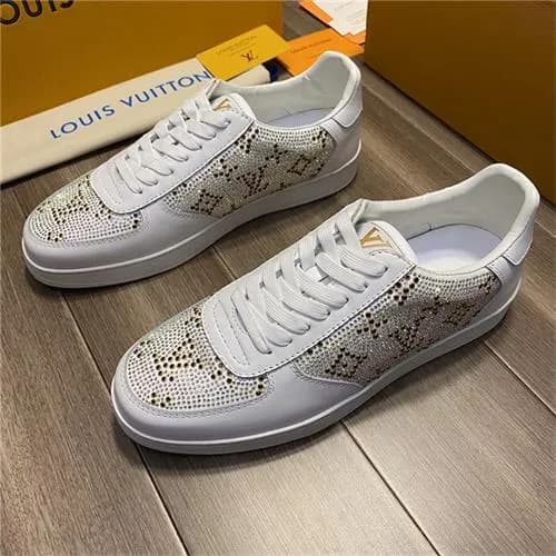 Louis Vuitton 2020 Men's Leather Sneakers - 루이… - 1