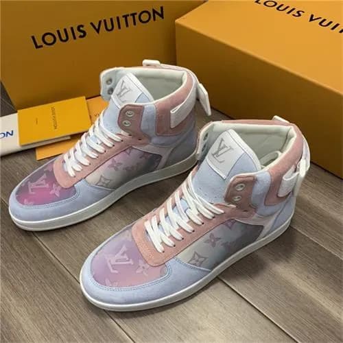 Louis Vuitton 2020 Men's Leather Sneakers - 루이… - 1
