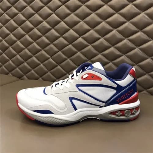 Louis Vuitton 2020 Men's Leather Running Shoes… - 1