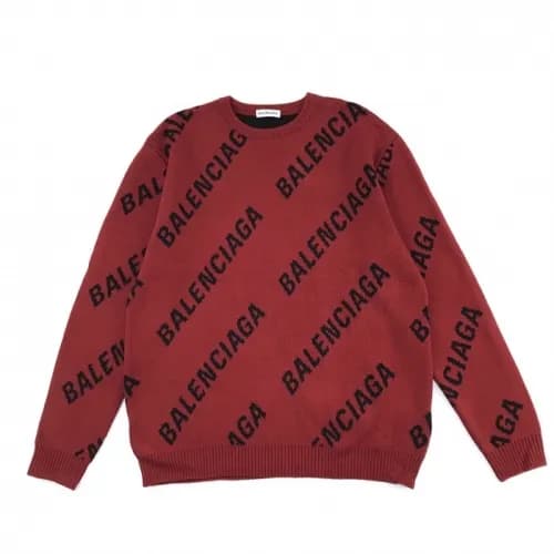 [발렌시아가]Balenciaga 2020 Mm/Wm Logo Crew-neck Sweate… - 1