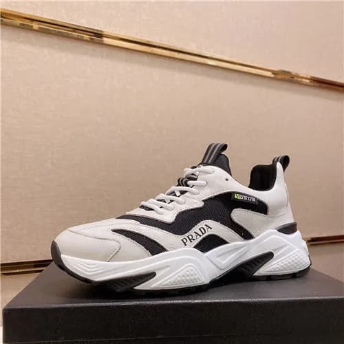 Prada 2021 Men's Leather Running Shoes - 프라다 2… - 1