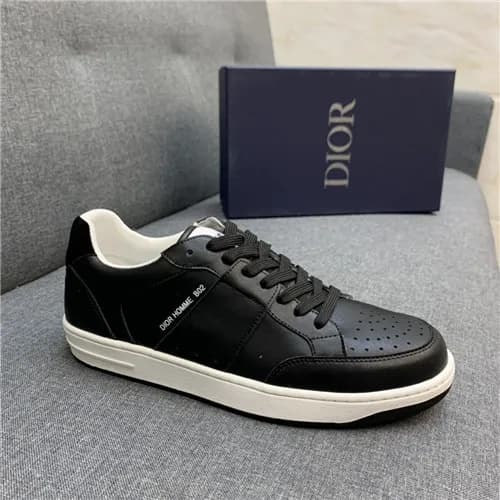 Dior 2021 Men's Leather Sneakers - 디올 2021 남성용… - 1