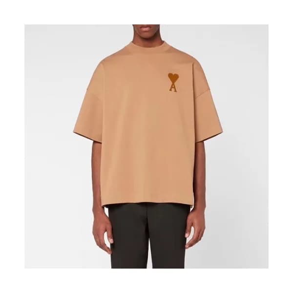 Ami 2020 Mm/Wm Casual Cotton Short Sleeved Tshirt … - 1