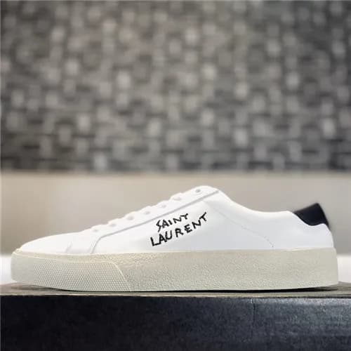 [매장판]Saint Laurent 2021 Men's Leather Sneakers… - 1