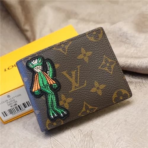 Louis Vuitton 2021 Men's Leather Wallet,11.5cm… - 1