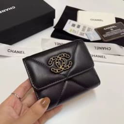 샤넬 여성 클래식 블랙 미니 지갑 - Chanel Womens Black MIni Purs…