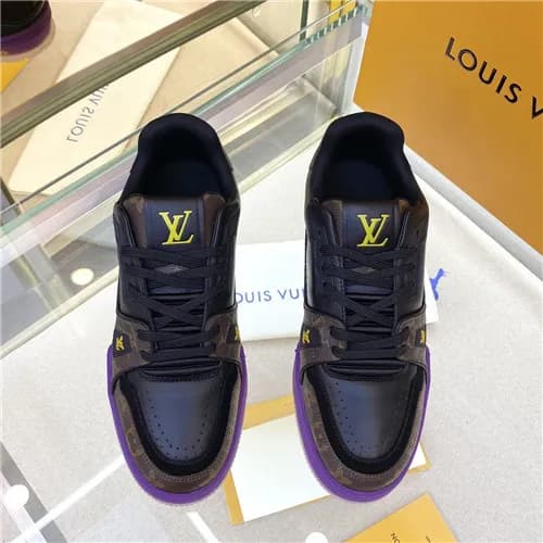 Louis Vuitton 2021 Men's Leather Sneakers,LOUS… - 1