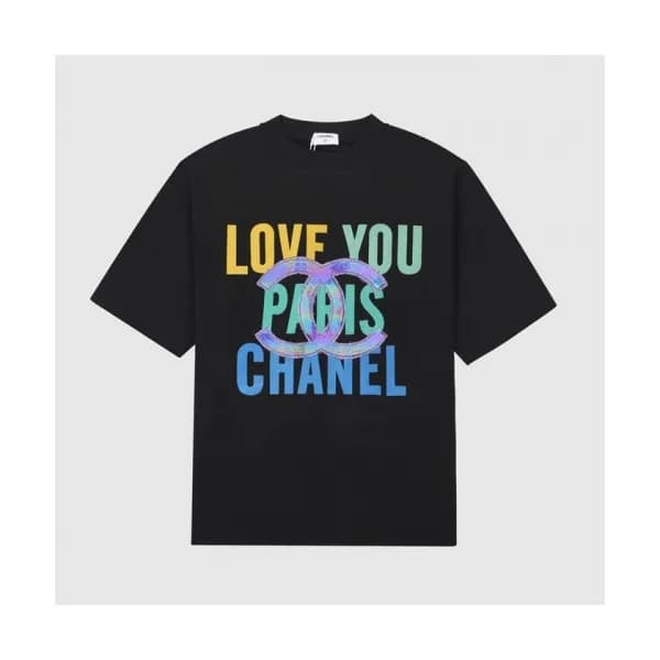 Chanel Mm/Wm 'CC' Logo Cotton Short Sleev… - 1