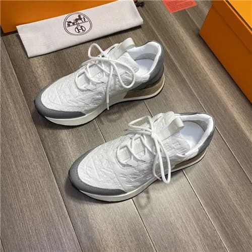 Hermes 2021 Men's Leather Sneakers,HERS0506 - … - 1