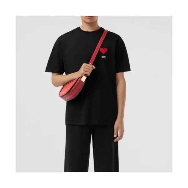 Burberry Mm/Wm Logo Cotton Short Sleeved Tshirts … - 1