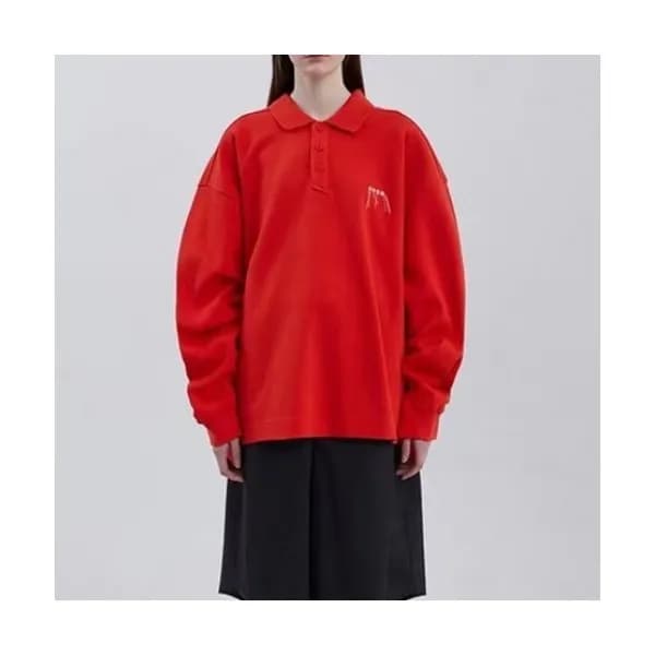 ADER Mm/Wm Minimal Cotton Tshirts Red - ADER 2021… - 1