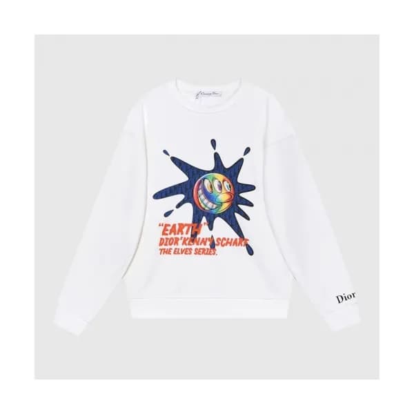 Dior Mens Retro Logo Tshirts White - 디올 2021 남성 레… - 1