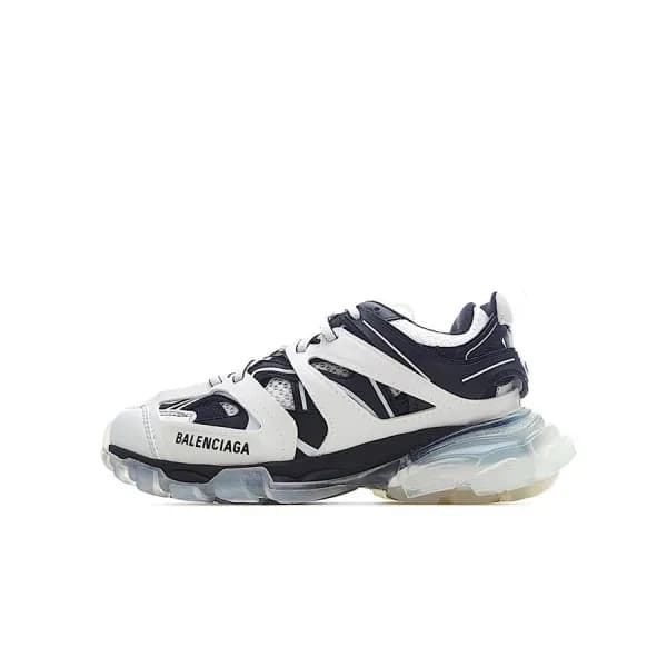 발렌시아가 남/녀 Track 블랙 스니커즈 - Unisex Black Sneakers - … - 1