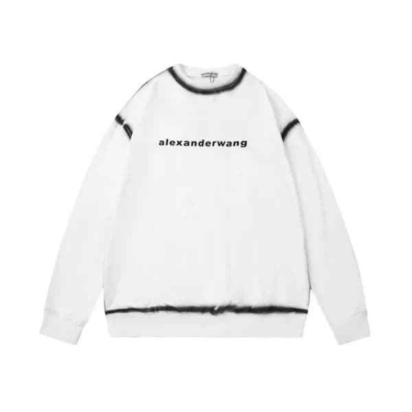 알렉산더왕 남성 모던 화이트 맨투맨 - Mens White Tshirts - alx0204… - 1