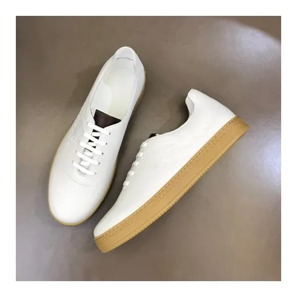 벨루티 남성 클래식 화이트 스니커즈 - Mens White Sneakers - ber01… - 1