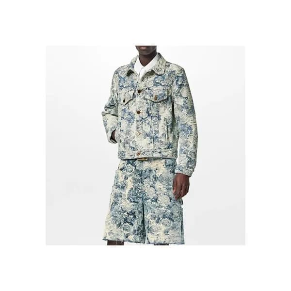 루이비통 남성 캐쥬얼 블루 자켓 - Mens Blue Jackets - lou05252x - 1