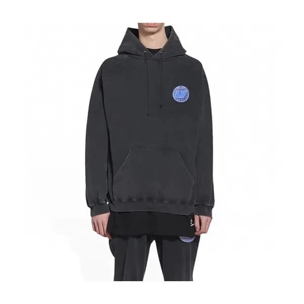 루이비통 남자 베이직 그레이 후드티 - Louis vuitton Mens Gray Hood… - 1