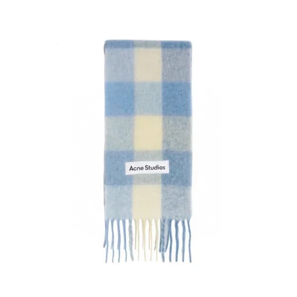 아크네 남/녀 블루 머플러 - Acne Unisex Blue Muffler - ac183x - 1