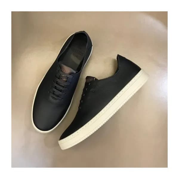 벨루티 남성 시그니처 블랙 스니커즈 - Berluti Mens Black Sneakers … - 1