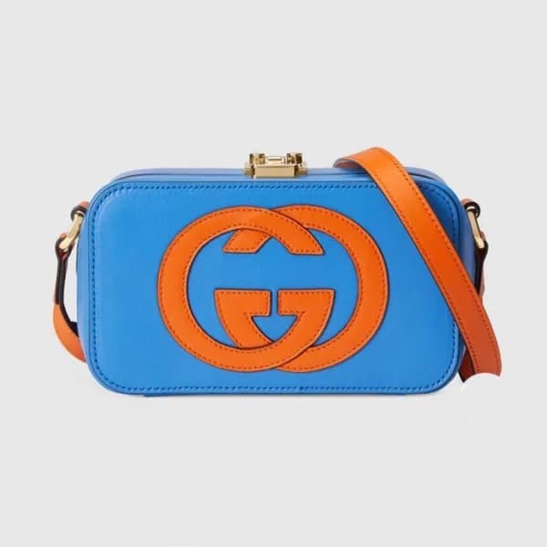 구찌 여성 블루 크로스백- Gucci Womens Blue Cross Bag - gu384… - 1