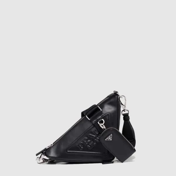 프라다 여성 트라이앵글 숄더 백 1BH190 - Prada Womens Triangle S… - 1