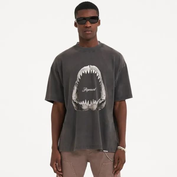 리프리젠트 남성 그레이 크루넥 반팔티 - Represent Mens Gray Tshirts… - 1