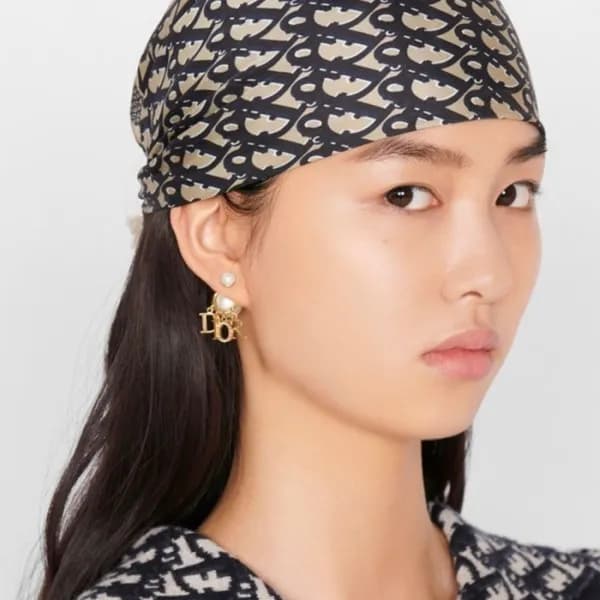 디올 여성 골드 이어링 - Dior Womens Gold Earring - acc63x - 1