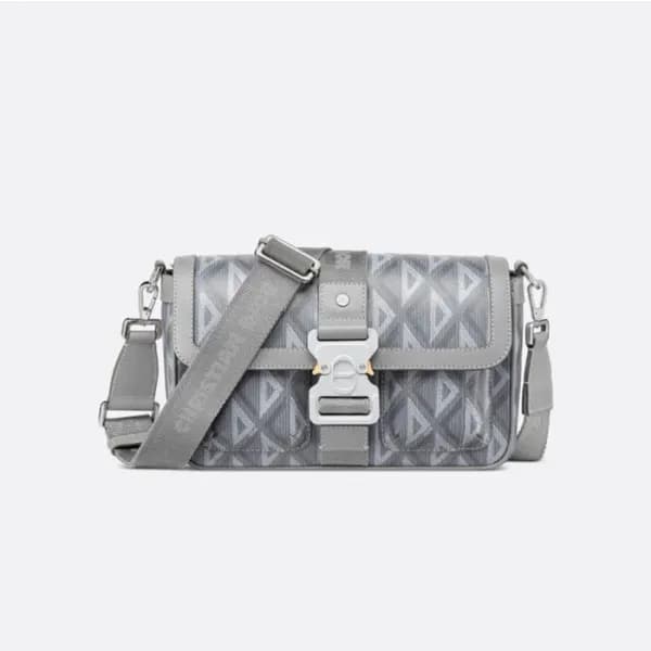 디올 남성 그레이 다이아 메신저백 - Dior Mens Gray Cross Bag - di… - 1