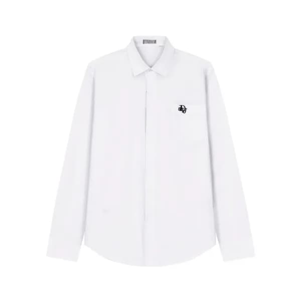 디올 남성 화이트 셔츠 - Dior Mens White Shirts - di634x - 1