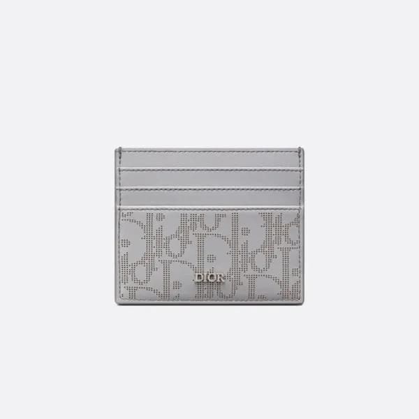 디올 남성 그레이 카드 지갑 - Dior Mens Gray Wallets - di802x - 1