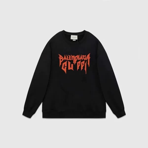 구찌 남성 베이직 블랙 맨투맨 - Gucci Mens Black Tshirts - gu11… - 1