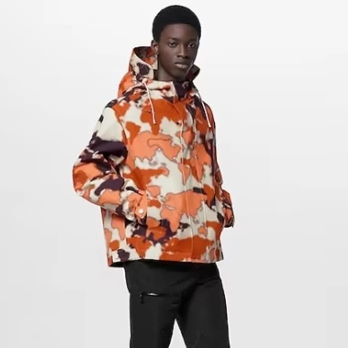 루이비통 남성 오렌지 자켓 - Louis vuitton Mens Orange Jacket … - 1