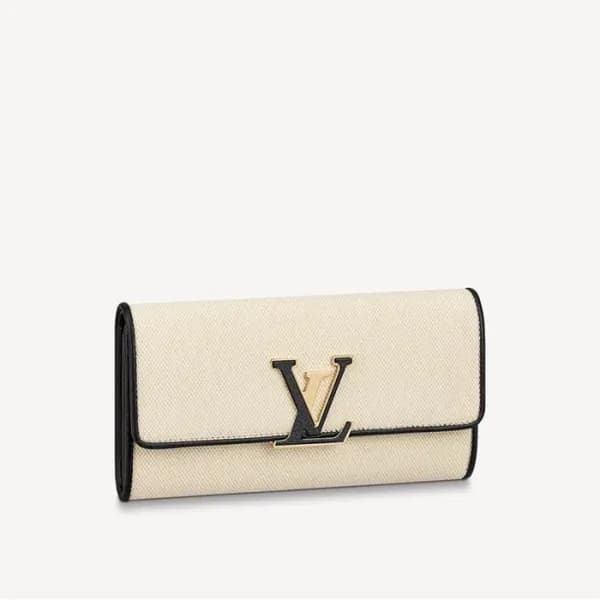 루이비통 여성 아이보리 장지갑 - Louis vuitton Womens Ivory Wall… - 1