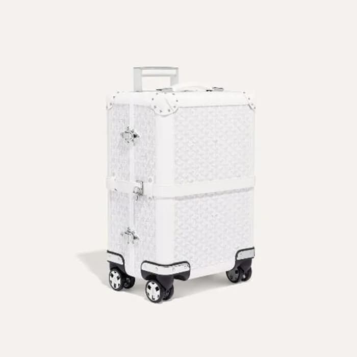 고야드 부흐제 트롤리 화이트 캐리어 - Goyard Trolley White Carrier… - 1
