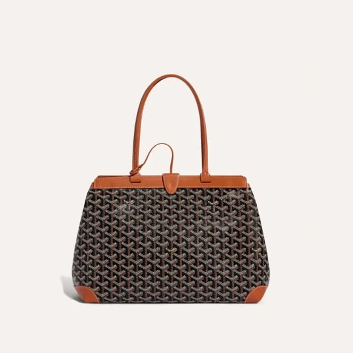 고야드 여성 블랙 탄 벨샤스 비유드 백 PM - Goyard Womens Bellechas… - 1