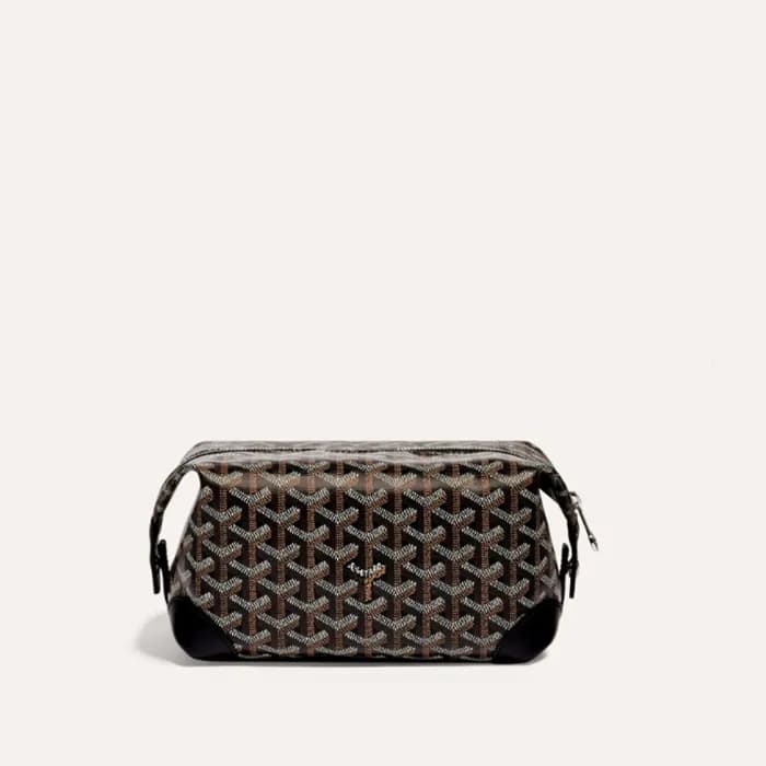 고야드 남/녀 블랙 볼링 25 클러치 - Goyard Unisex Bowling 25 To… - 1