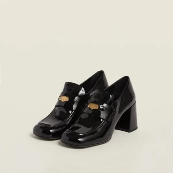 미우미우 여성 블랙 구두 - Miumiu Womens Black Shoes - mis580… - 1