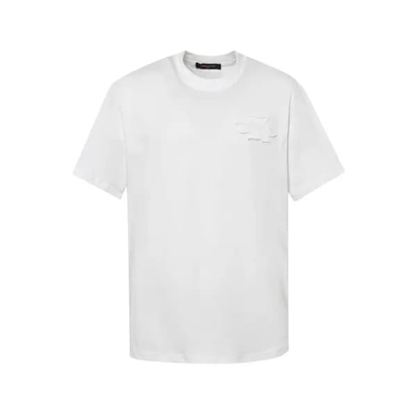루이비통 남성 라운드 반팔 티셔츠 - Louis vuitton Mens Round Tshi… - 1