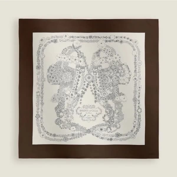 에르메스 여성 실크 스카프 - Hermes Womens Silk Scarf - acc450… - 1