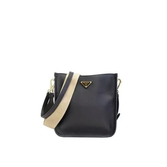 프라다 여성 가죽 숄더백 - Prada Womens Leather Shoulder Bag … - 1