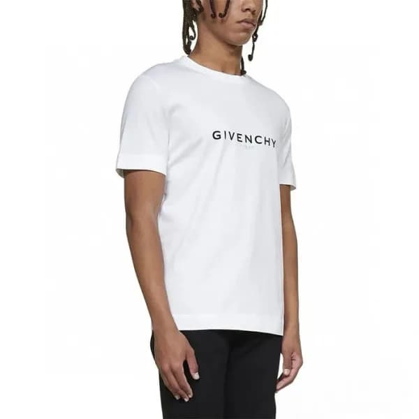 지방시 남성 라운드 반팔티 - Givenchy Mens Round Tshirt - gic7… - 1